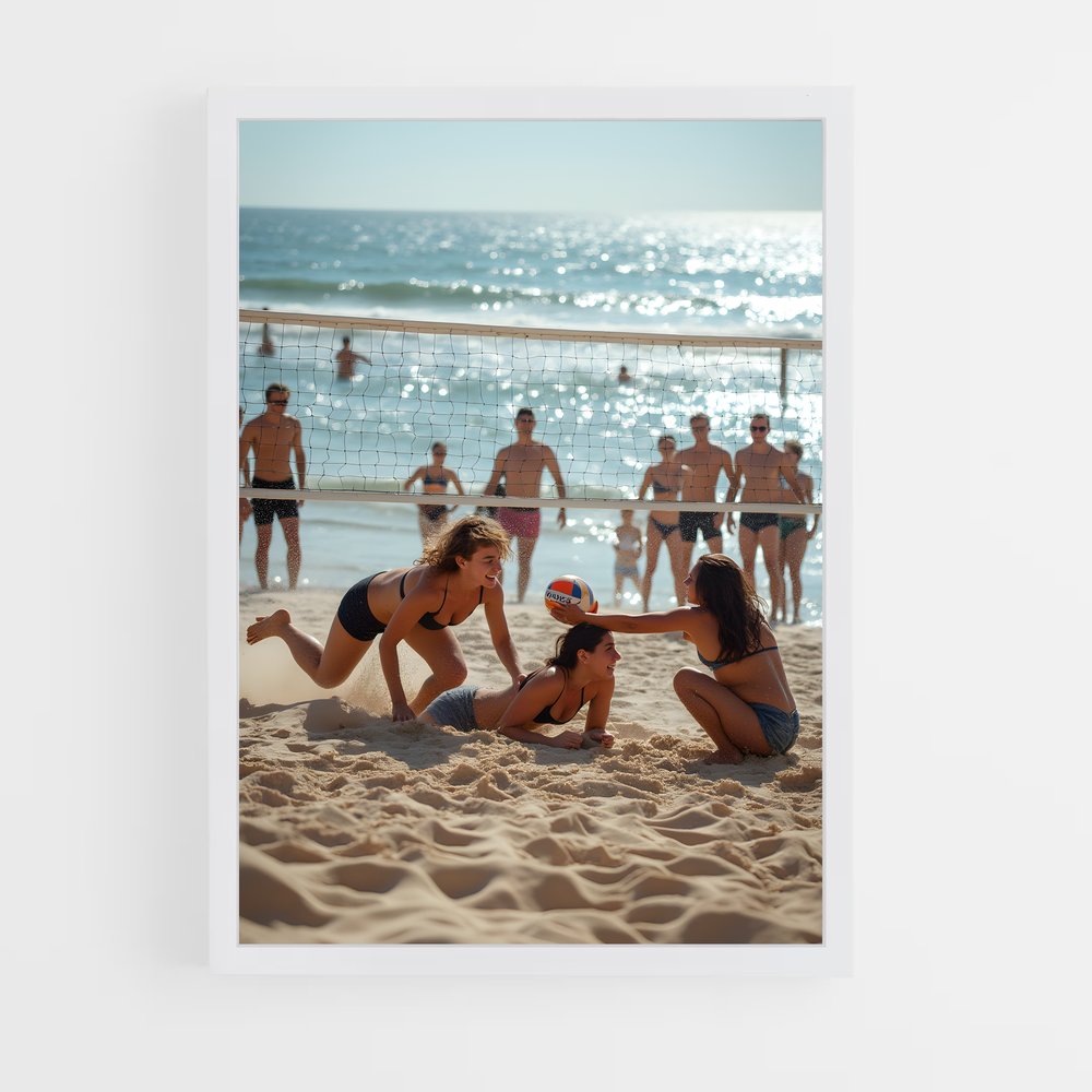 Poster Beach Volleyball Legends – affiche Beach-volley (vue 3)